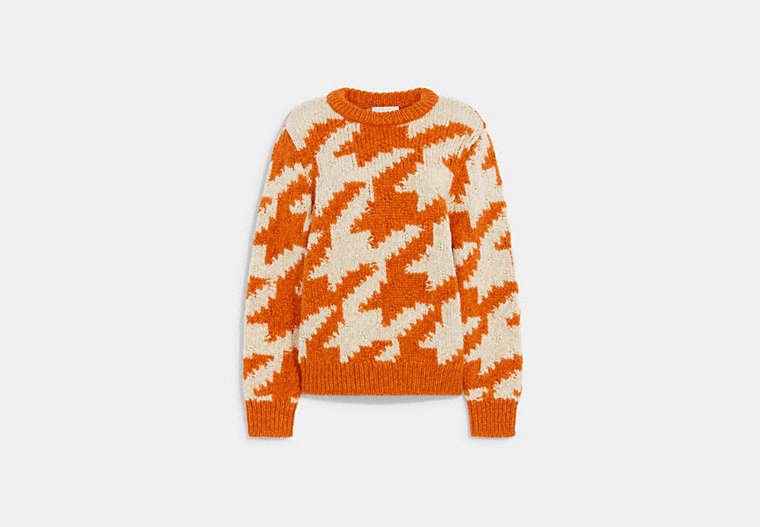 COACH® | Houndstooth Sweater