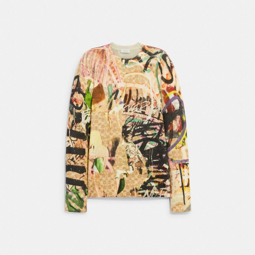 Coach X Mint  Serf Crewneck