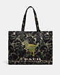 100 Percent Recycled Canvas Tote 42 With Camo Print And Rexy