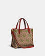 Willow Tote 24 In Signature Canvas With Rexy Print