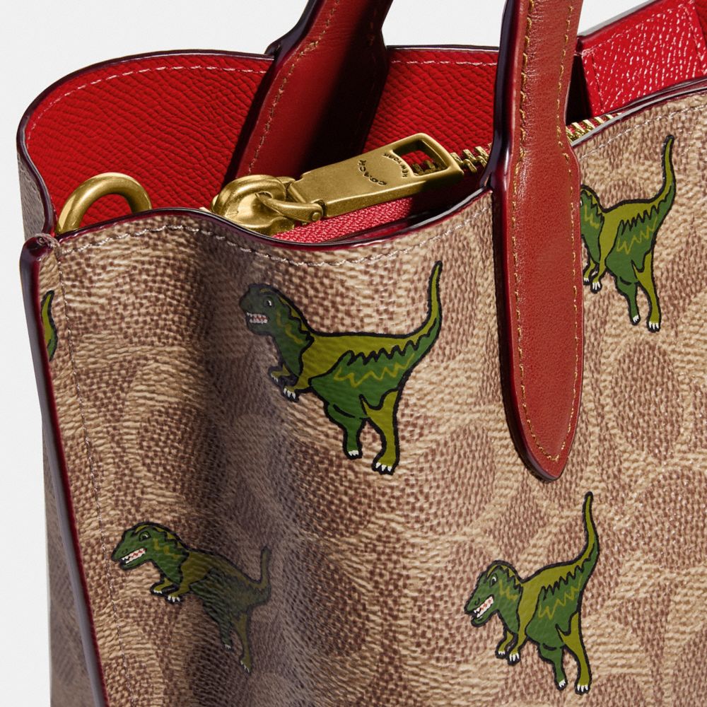 Coach dinosaur bag