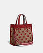 Field Tote 22 In Signature Canvas With Heart Print