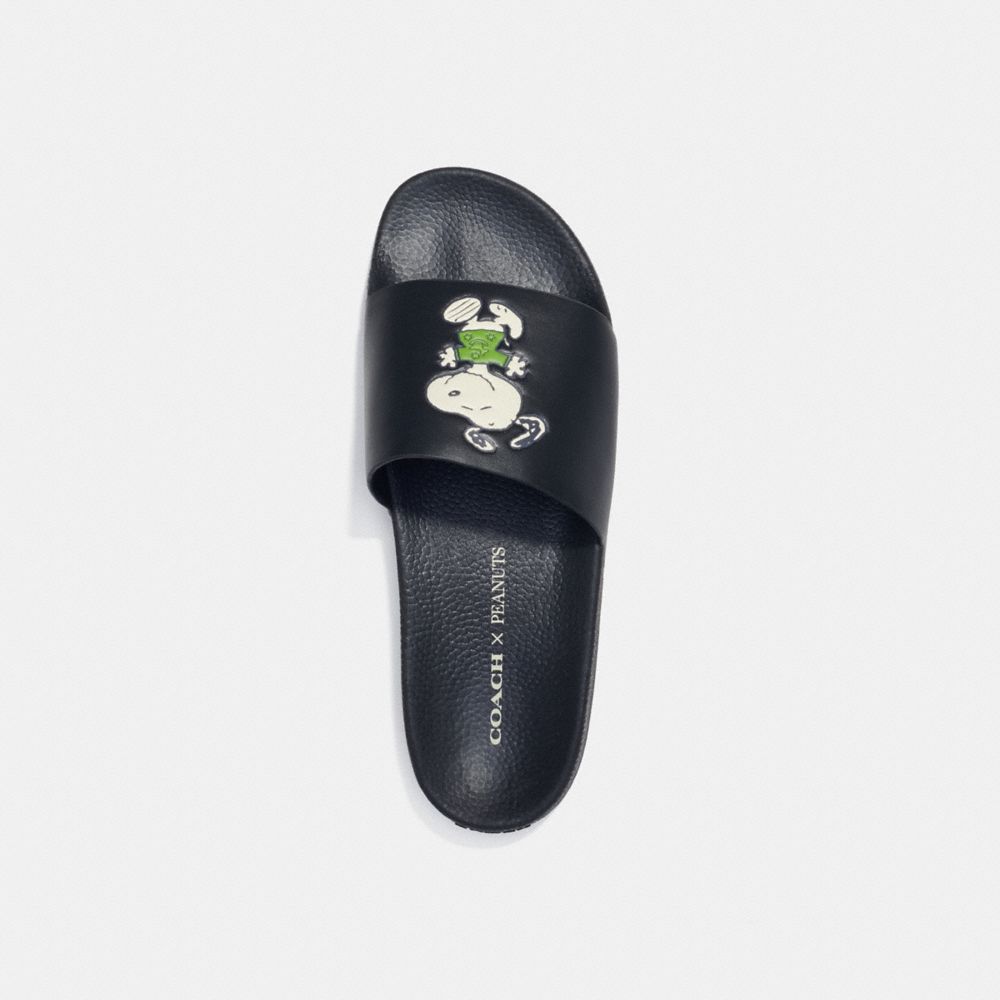 Coach X Peanuts Slide With Snoopy