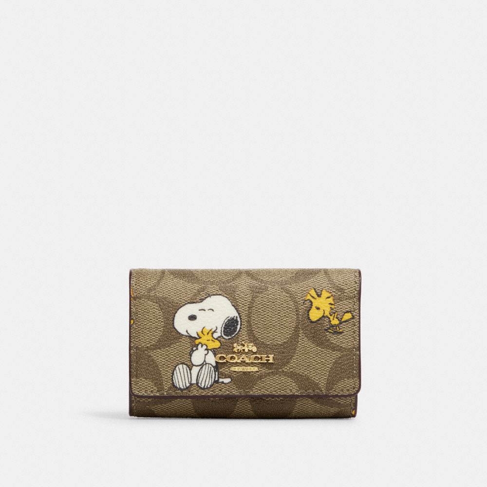 新作COACH X PEANUTS コーチ キーケース スヌーピー - キーケース