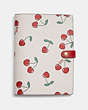 Notebook With Heart Cherry Print