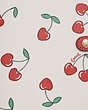 Notebook With Heart Cherry Print