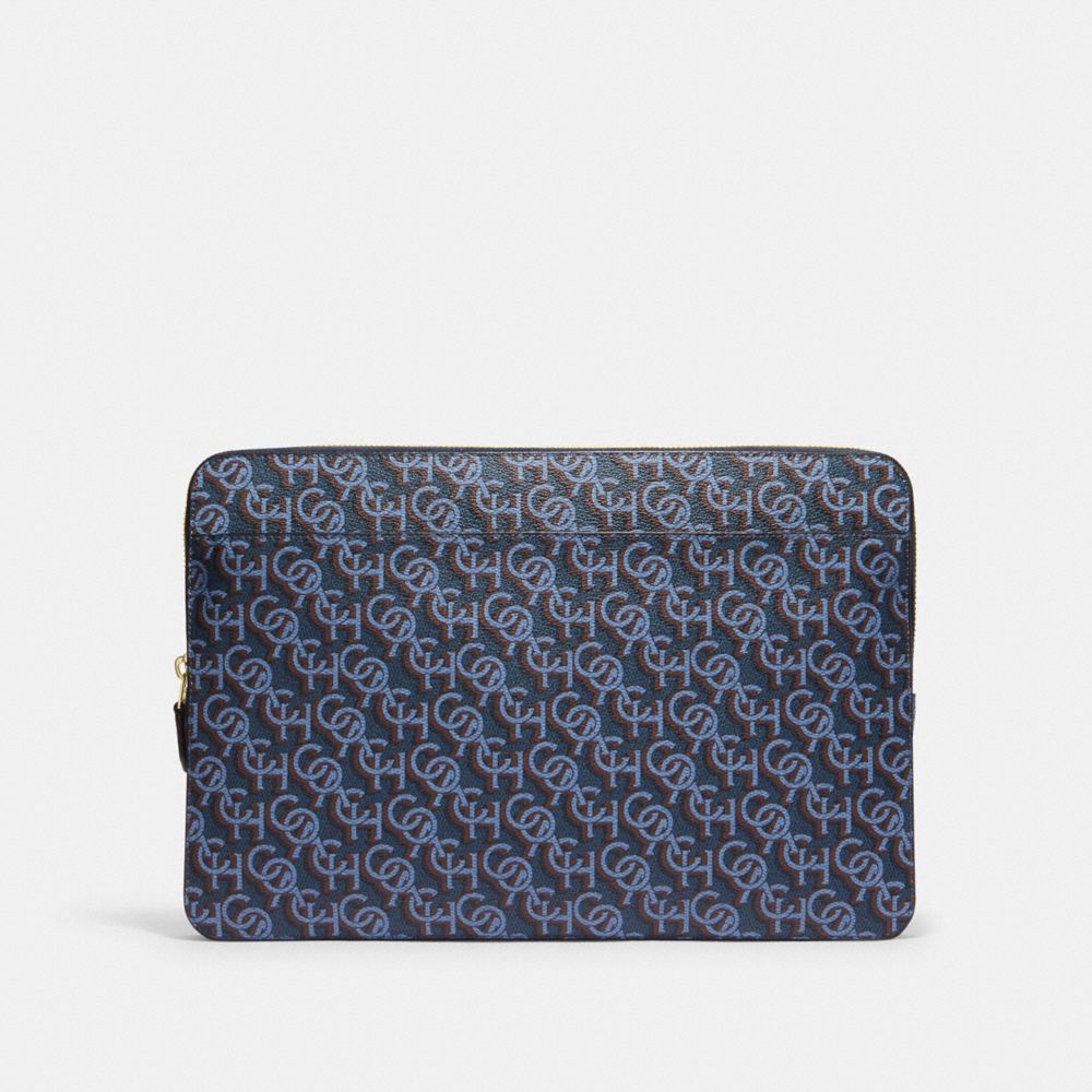 COACH® Laptop Sleeve With Coach Monogram Print