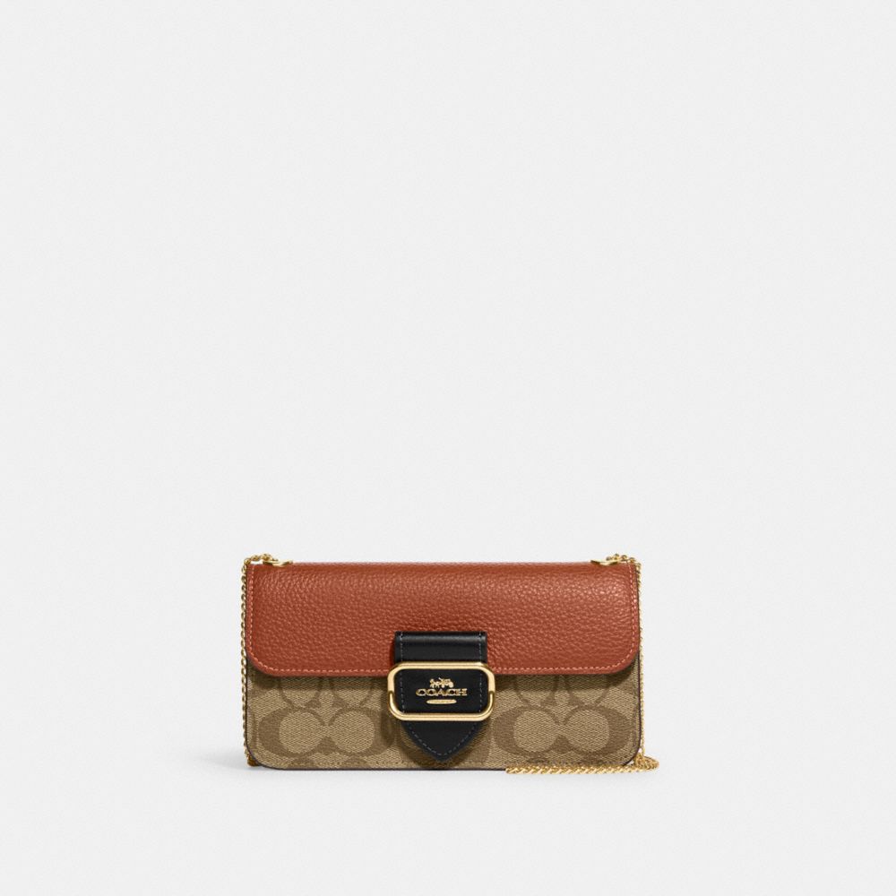 Morgan Crossbody In Colorblock Signature Canvas