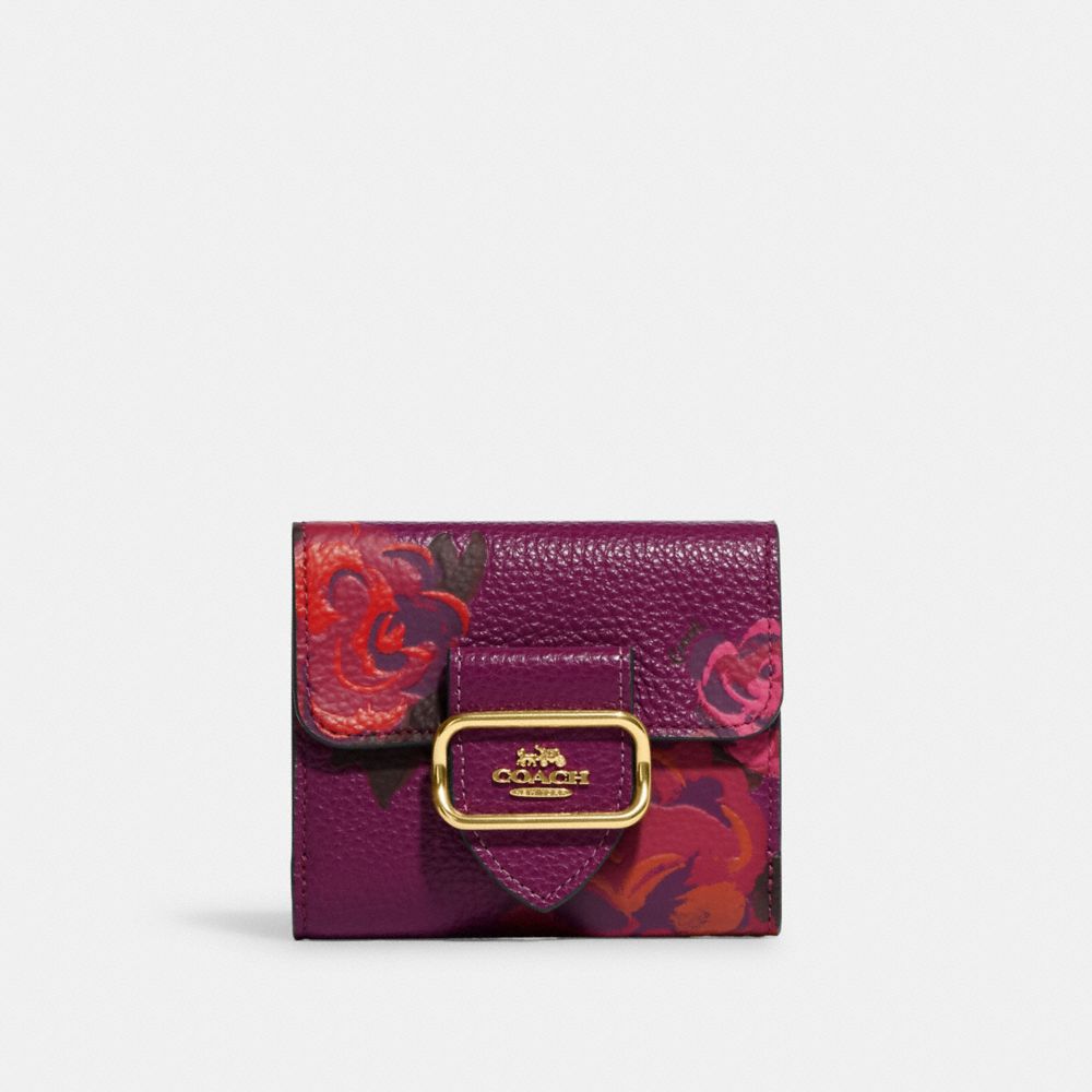 Small Morgan Wallet With Jumbo Floral Print