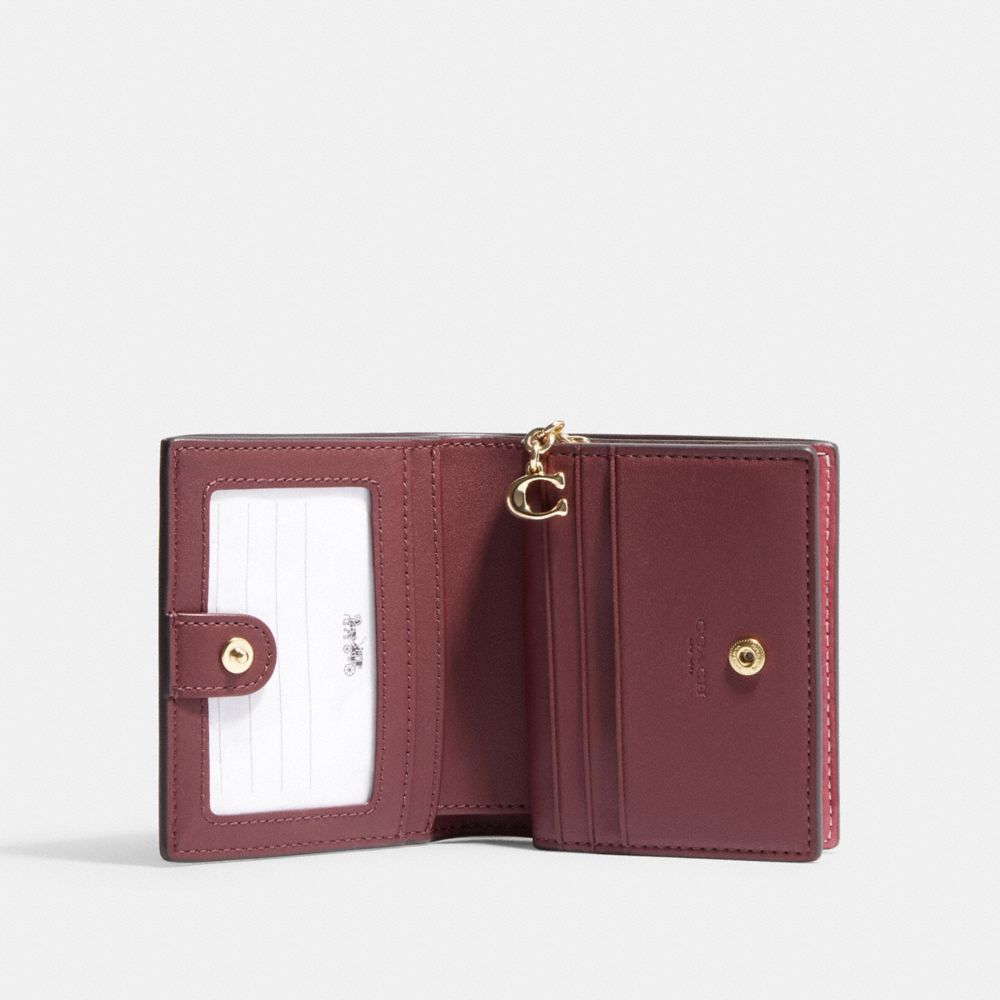 Snap Wallet With Coach Monogram Print
