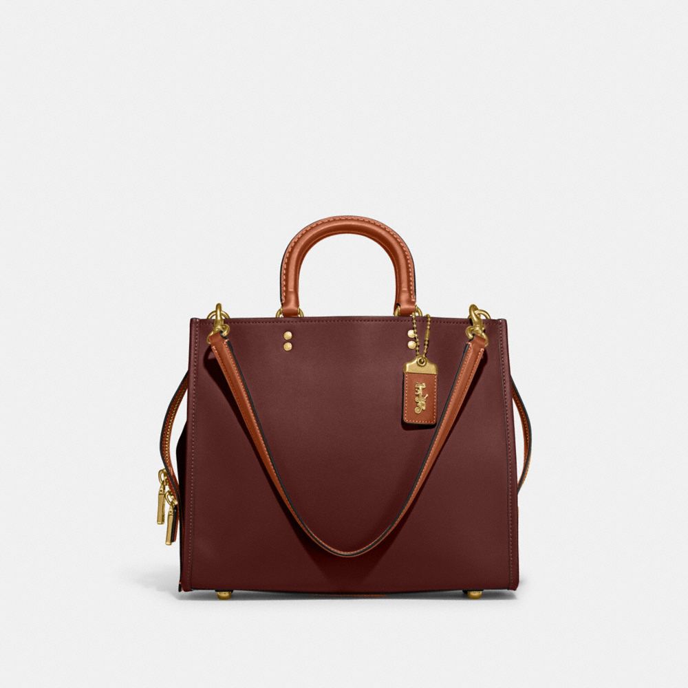 Coach Rogue 17 With Cherry Print Chalk/Multicolor in Glovetanned Leather  with Brass-tone - US