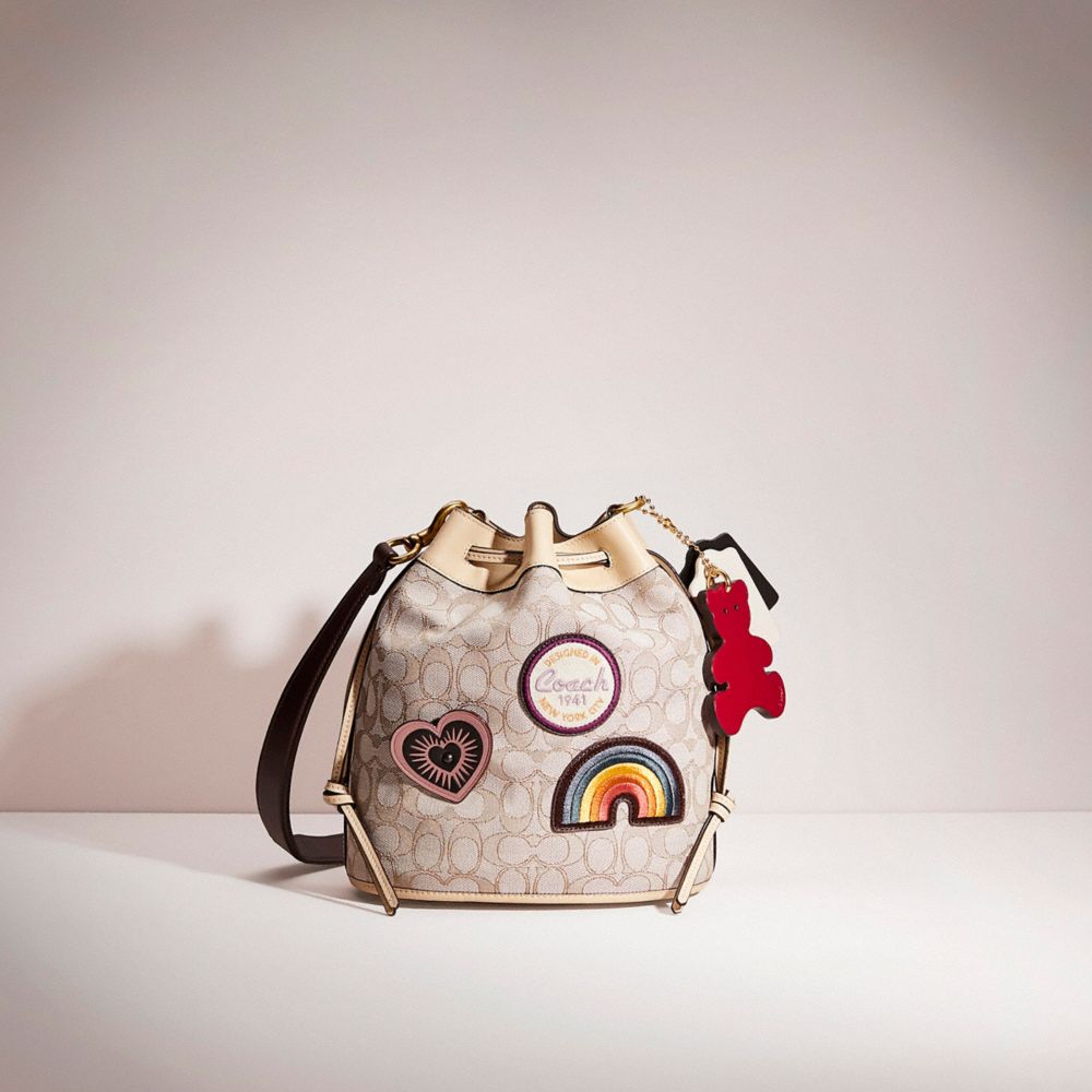 Upcrafted Field Bucket Bag In Signature Jacquard COACH®