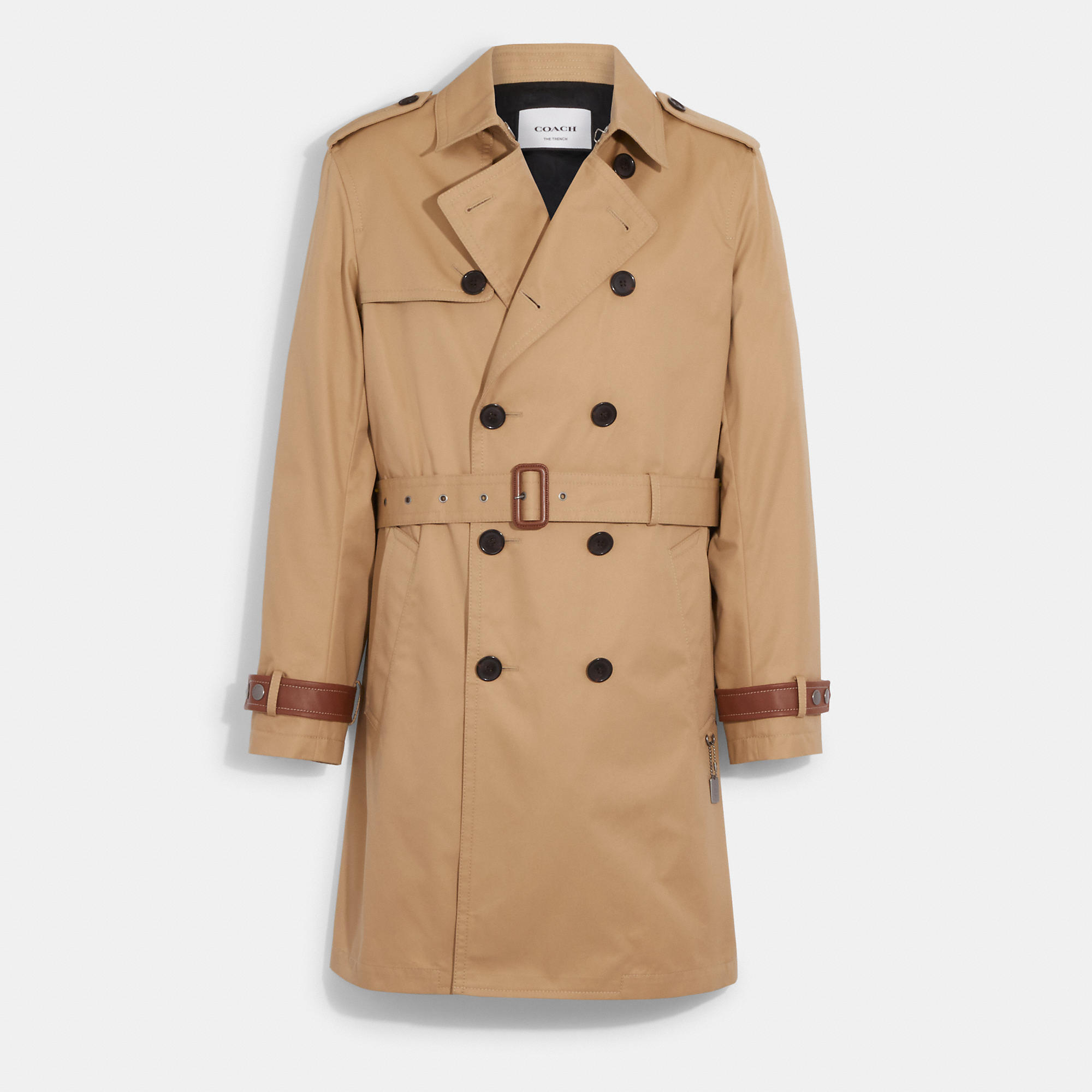 Coach Trench In Beige