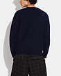 COACH®,COACH | SCOOBY-DOO! SWEATER,Wool/Cashmere,Navy,Scale View