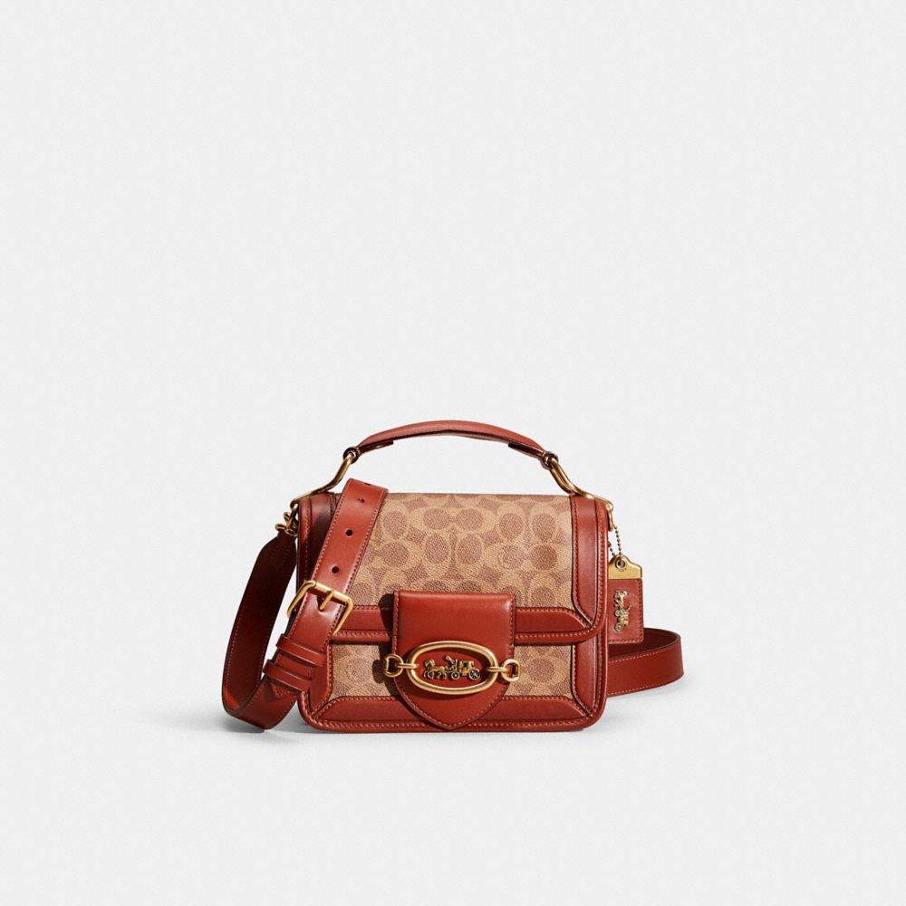 Restored Hero Shoulder Bag In Signature Canvas COACH®