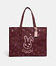 Lunar New Year Tote 42 With Rabbit In 100 Percent Recycled Canvas
