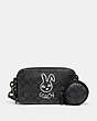 Lunar New Year Charter Slim Crossbody In Signature Canvas With Rabbit