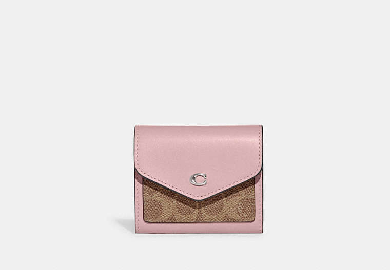 Lunar New Year Wyn Small Wallet In Colorblock Signature Canvas