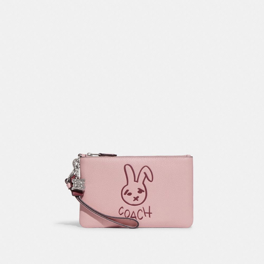 Lunar New Year Small Wristlet With Rabbit