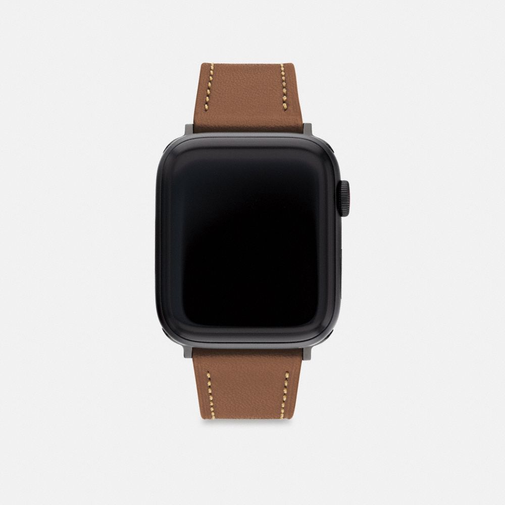 Coach Apple Watch® Strap, 42mm And 44mm In Brown