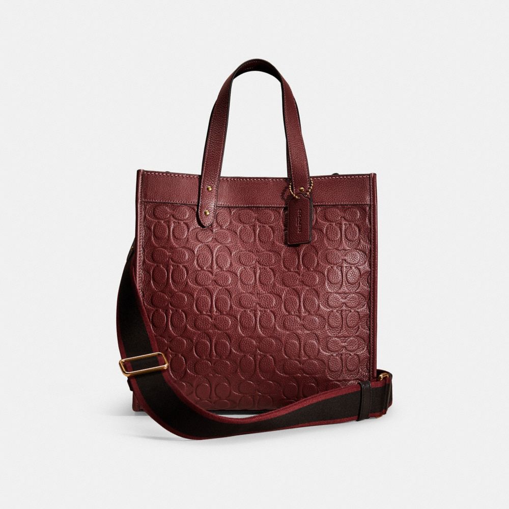Restored Field Tote In Signature Leather COACH®