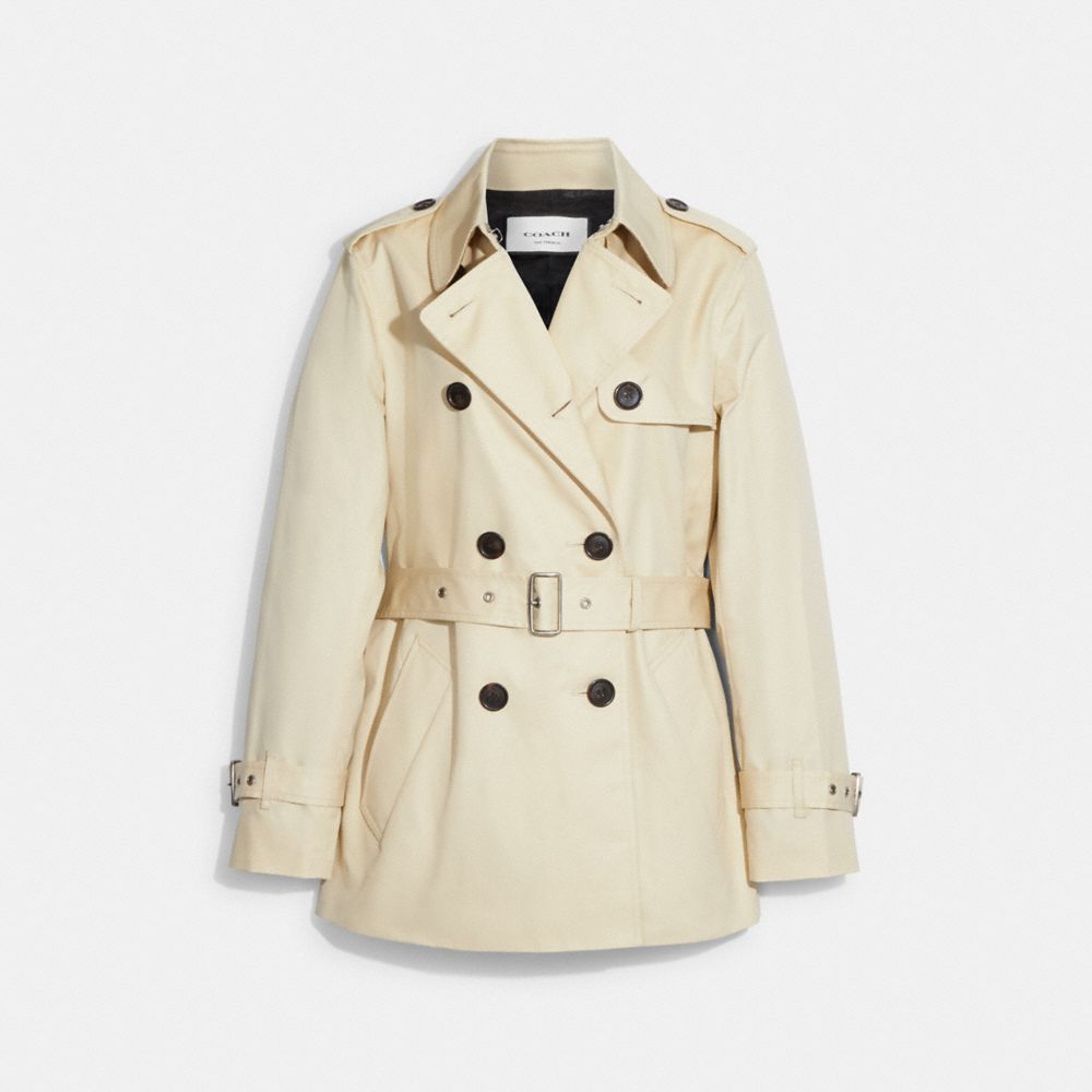 COACH® | Solid Short Trench