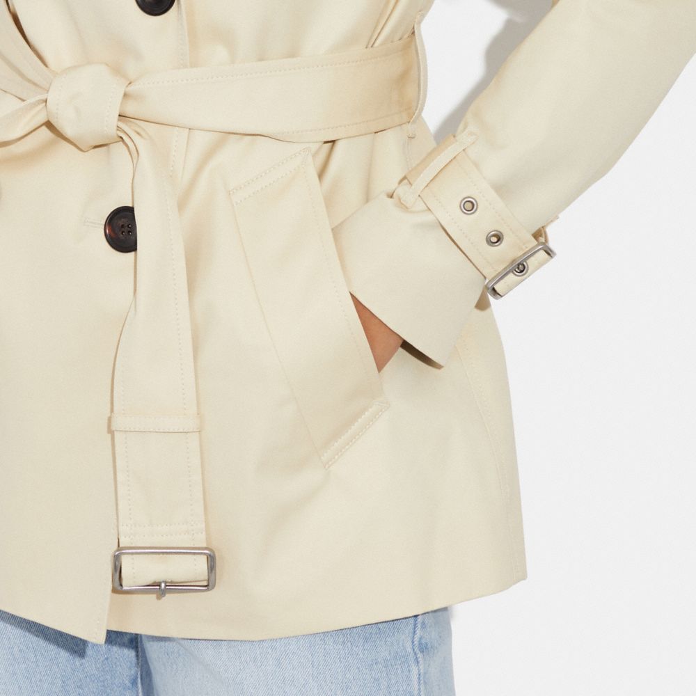 COACH® | Solid Short Trench