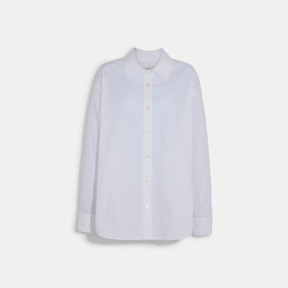 COACH® Wrinkled Button Down Shirt