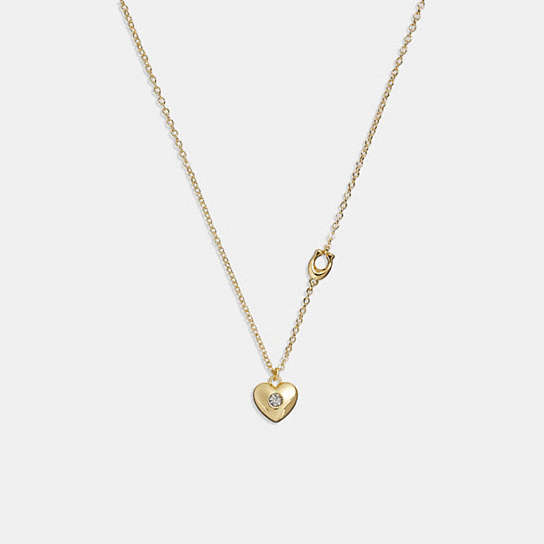 COACH® | Heart Pendant Necklace