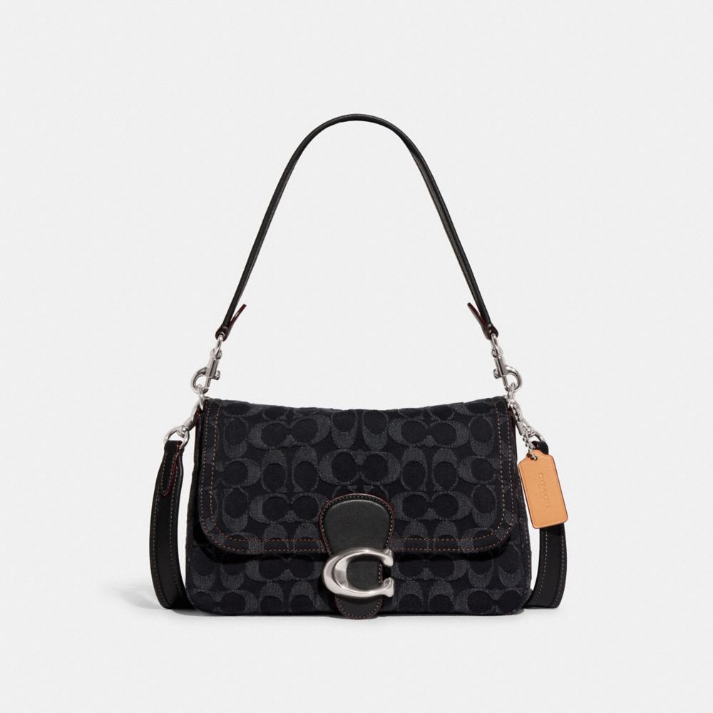 COACH® Soft Tabby Shoulder Bag In Signature Denim