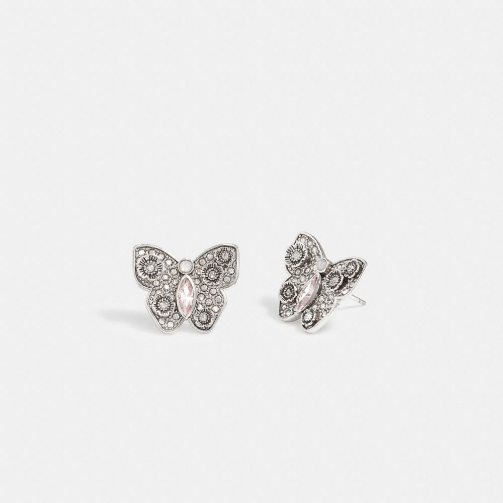 COACH®: Butterfly Stud Earrings