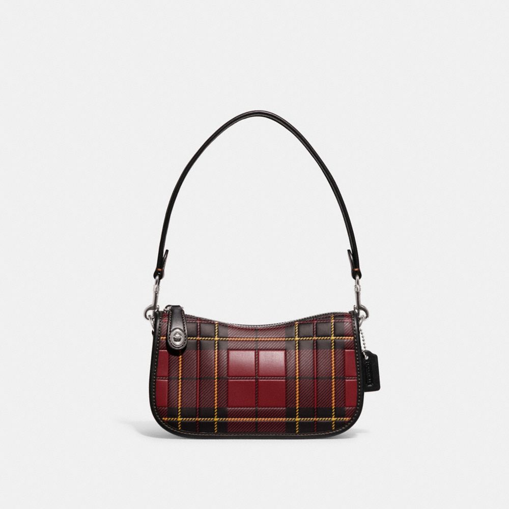 COACH®: Swinger 20 With Plaid Print