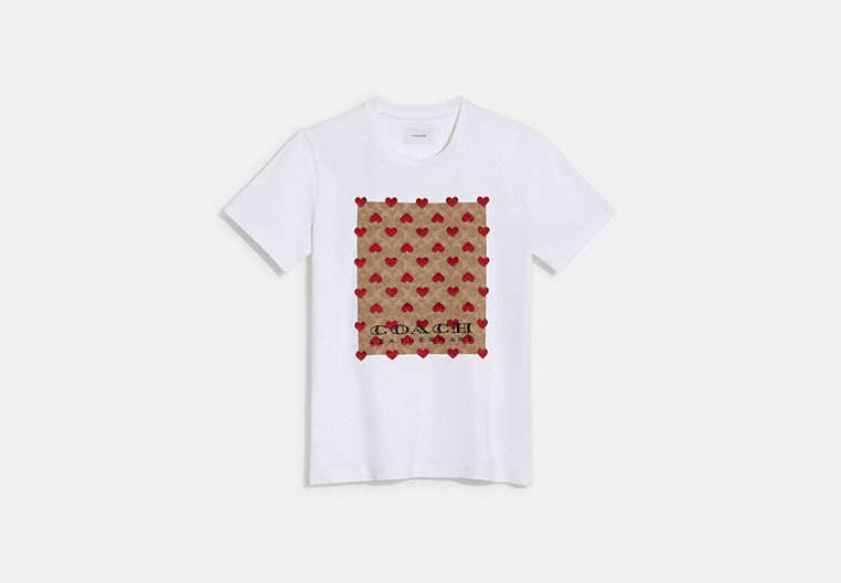 Signature Heart T Shirt In Organic Cotton