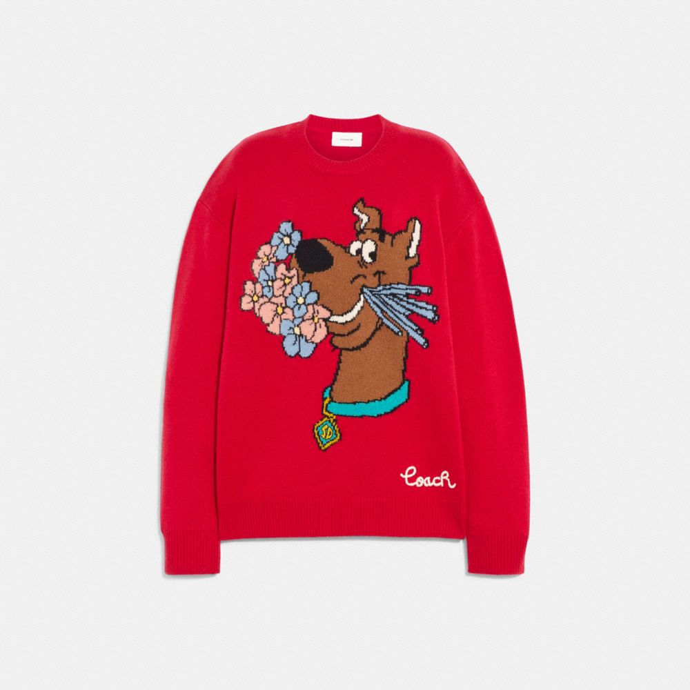 COACH®: Coach | Scooby Doo! Crewneck Sweater