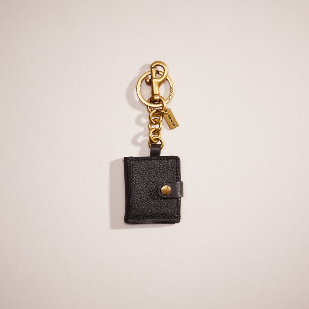 Coach Remade Picture Frame Bag Charm In Green Multi | ModeSens