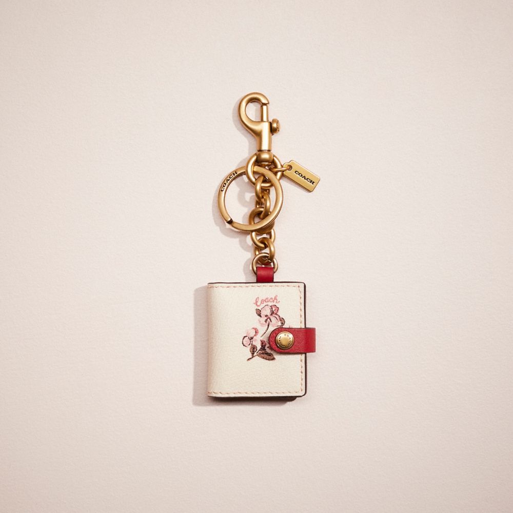 Coach Remade Picture Frame Bag Charm In Green Multi | ModeSens