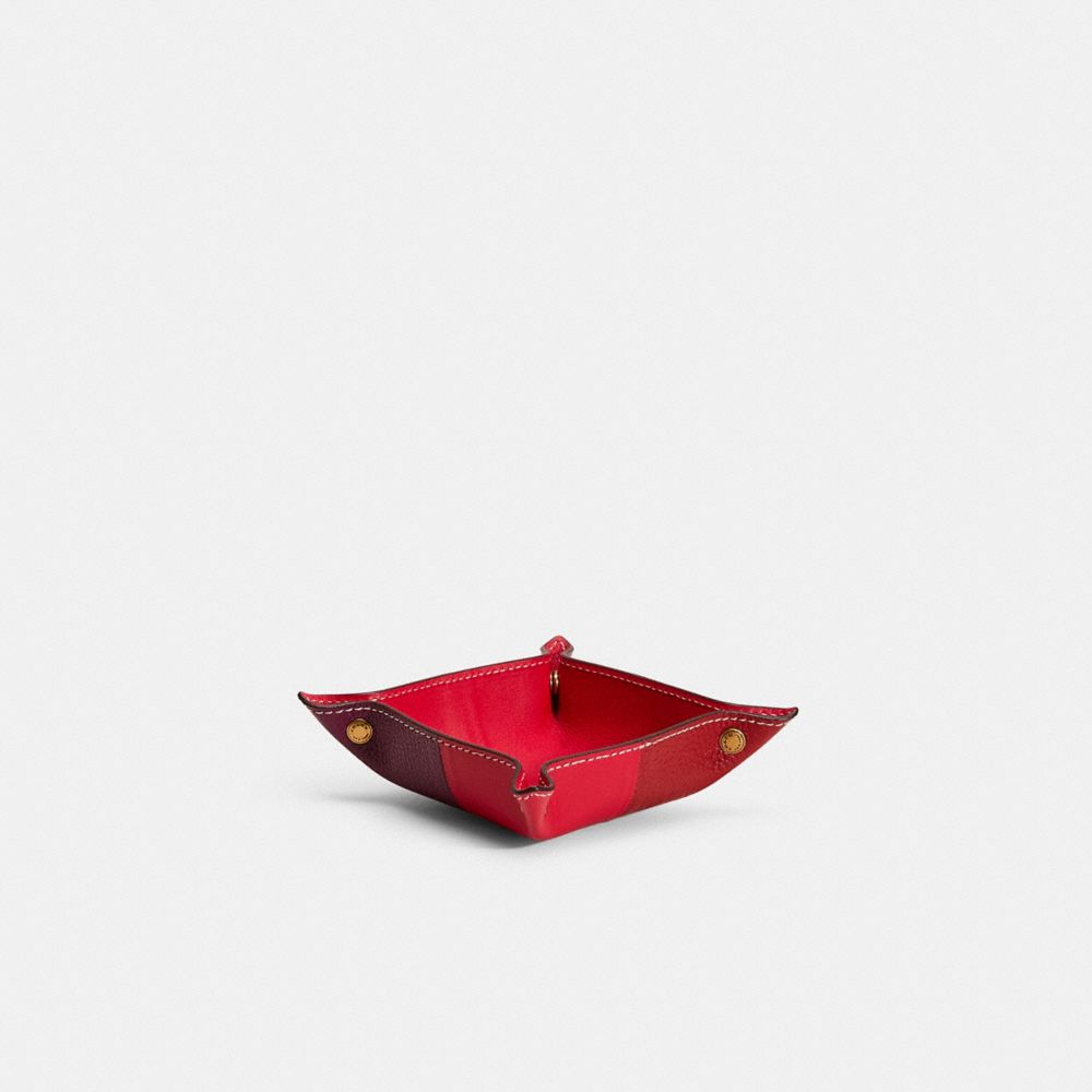 Coach Remade Colorblock Small Valet Tray