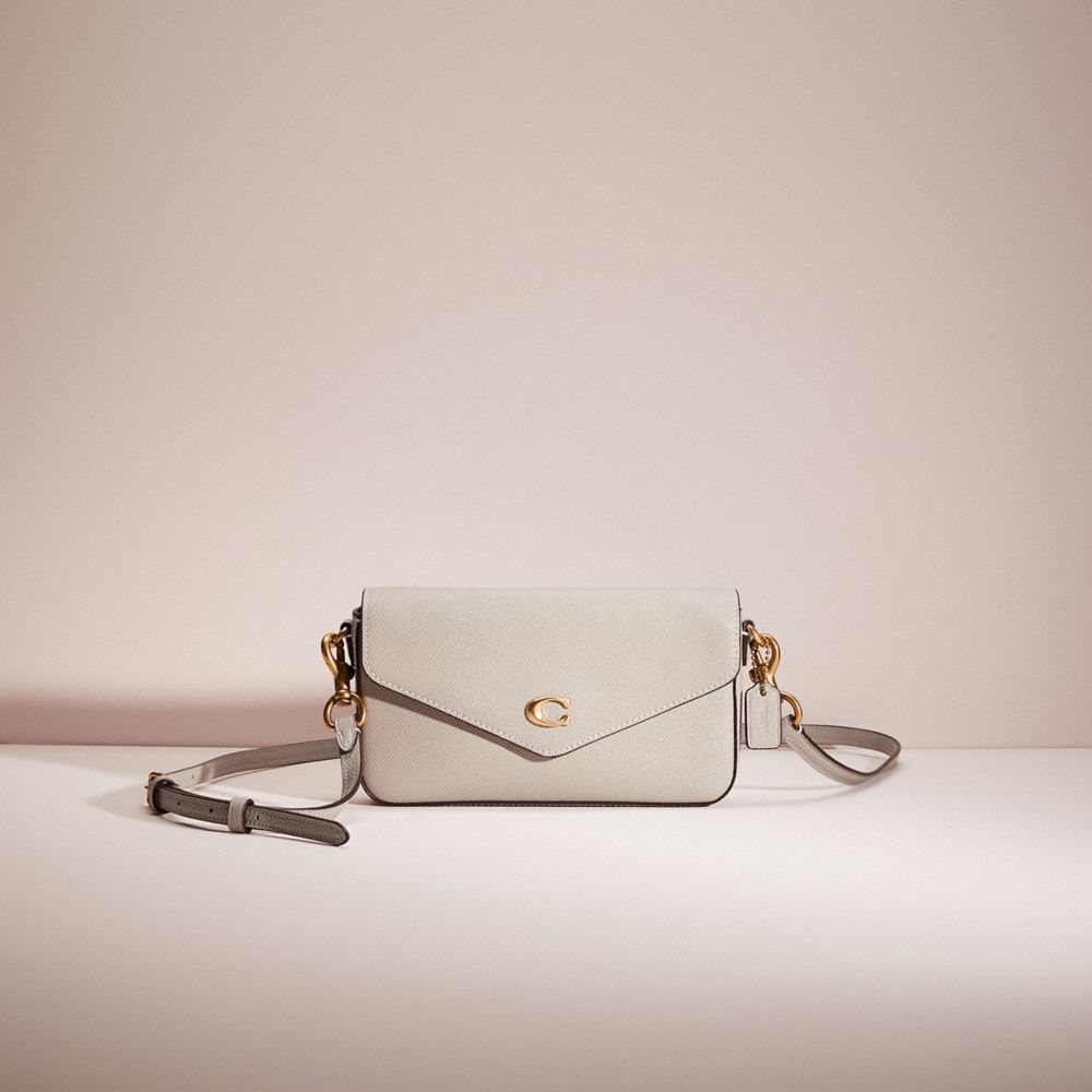 Coach Restored Wyn Crossbody In Brass/dove Grey