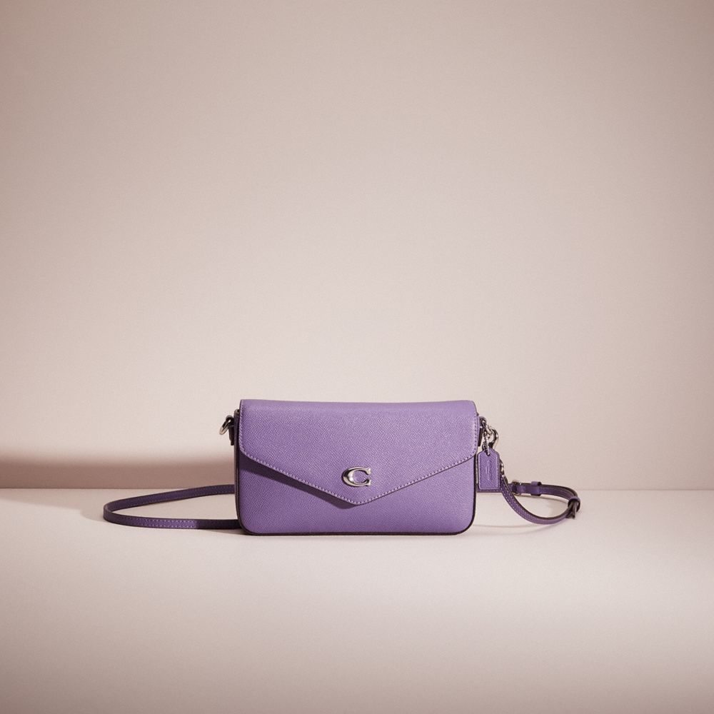 Coach Restored Wyn Crossbody In Silver/light Violet