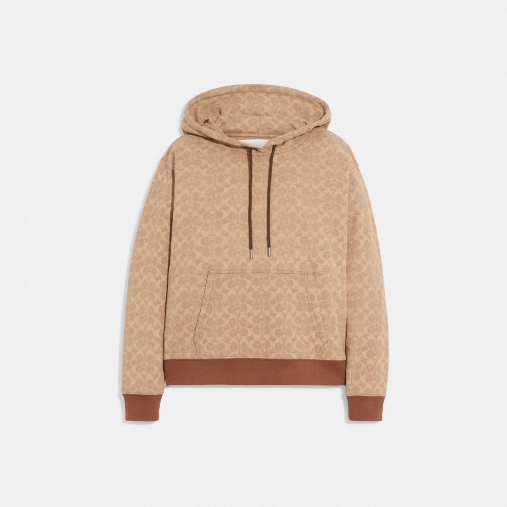 COACH®: Signature Shrunken Hoodie