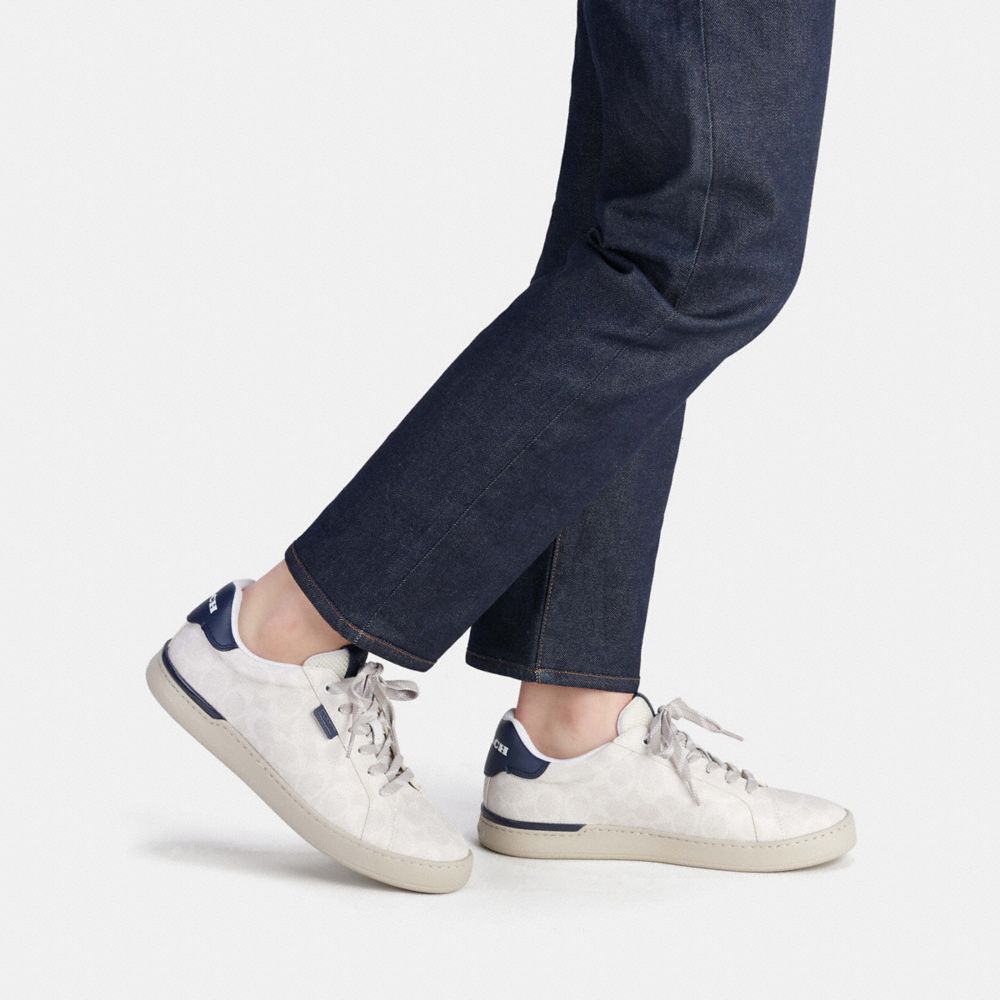Lowline Low Top Sneaker In Signature Canvas | COACH®