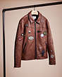 Upcrafted Leather Bomber Jacket