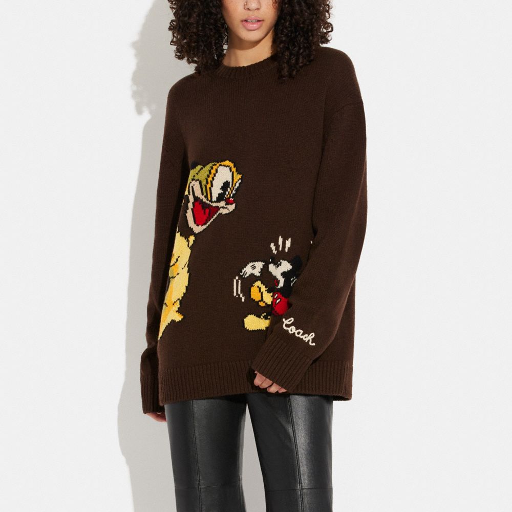 Disney X Coach Crewneck Sweater | COACH®