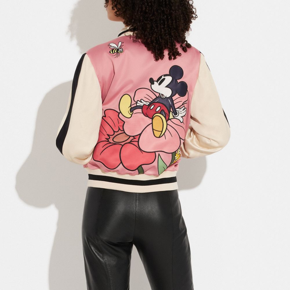 Coach x clearance disney varsity jacket