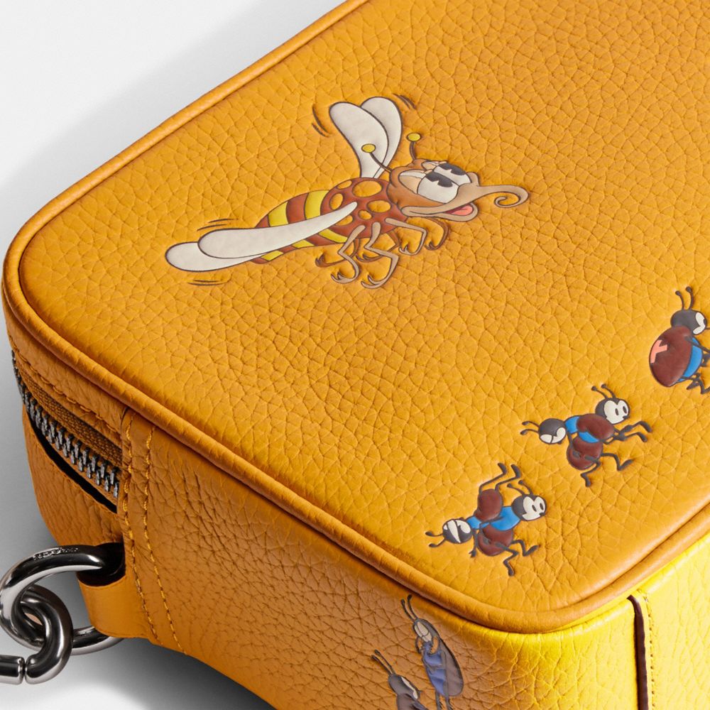 DISNEY×COACH フライト バッグ リジェネラティブ レザー　コーチ