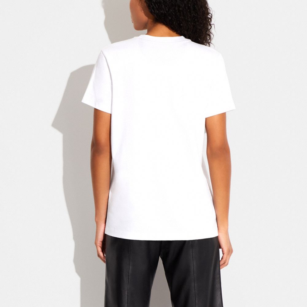 Horse And Carriage Signature T Shirt In Organic Cotton