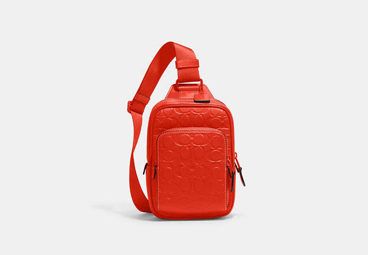 Track Pack 14 In Signature Leather
