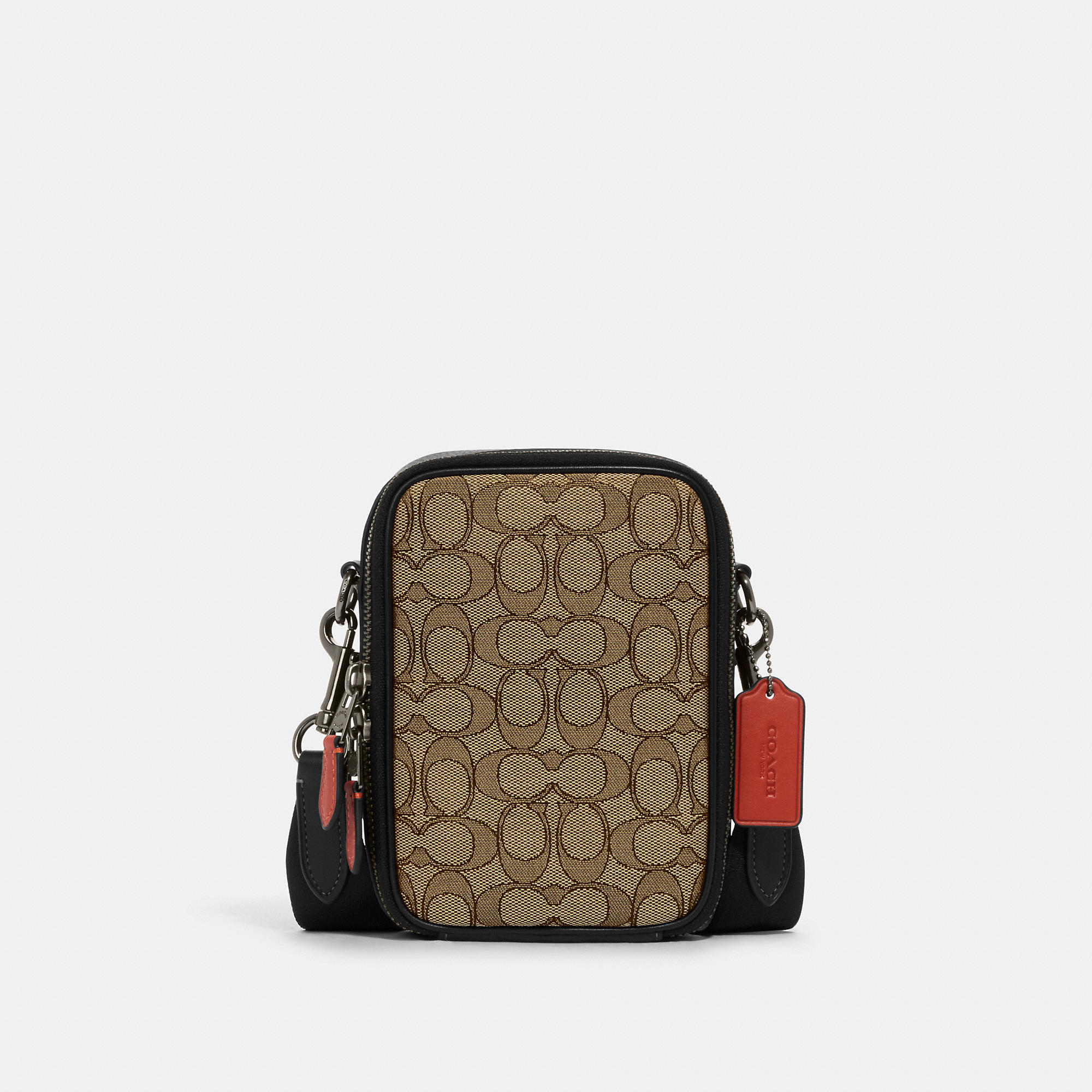 Coach Outlet Stanton Crossbody In Signature Jacquard In Multi | ModeSens