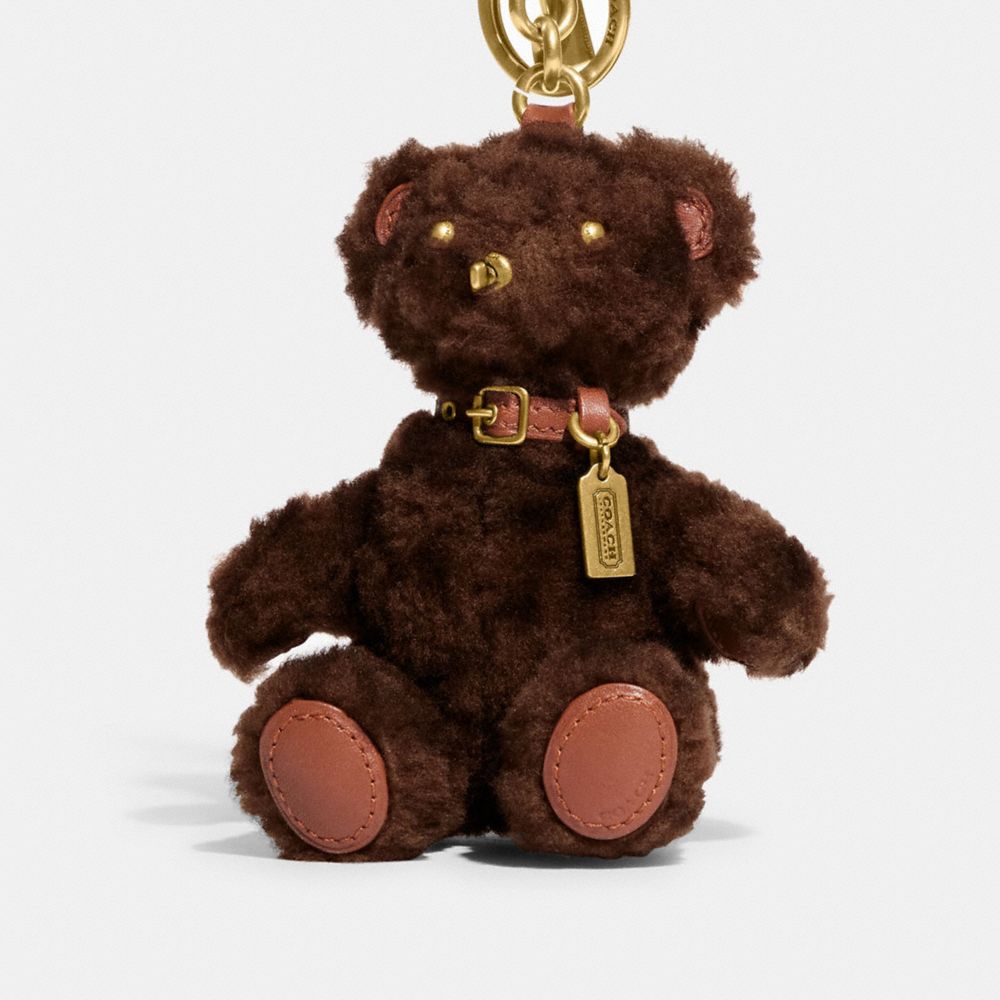 Bear Bag Charm In Signature Shearling COACH®