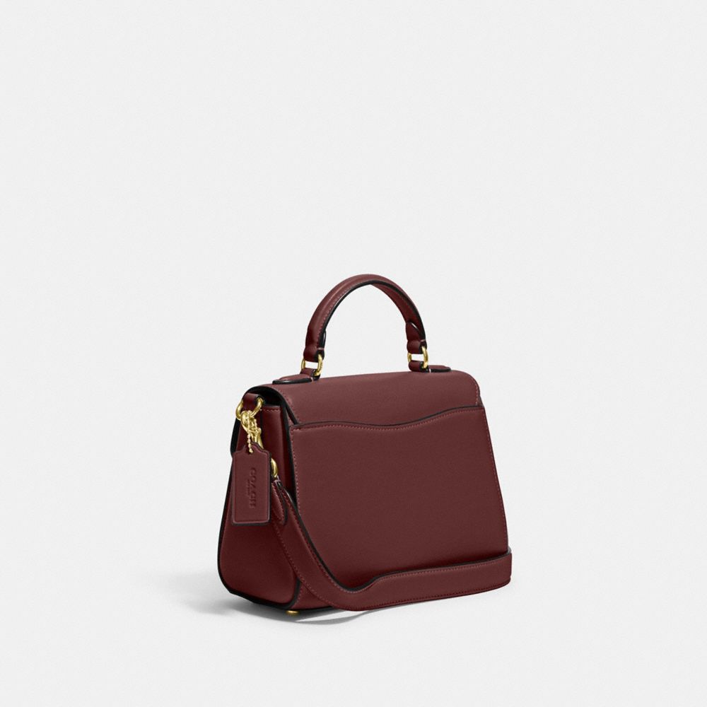 COACH® | Morgan Top Handle Satchel In Signature Chambray